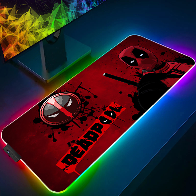 Tech Accessories Pc - LED Mouse Pad Gaming Backlight Lock