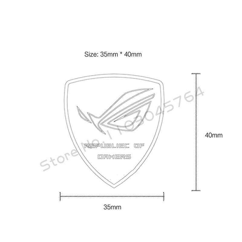 Computer Case Aluminum Sticker - Tech Accessories Pc ulasan dan harga