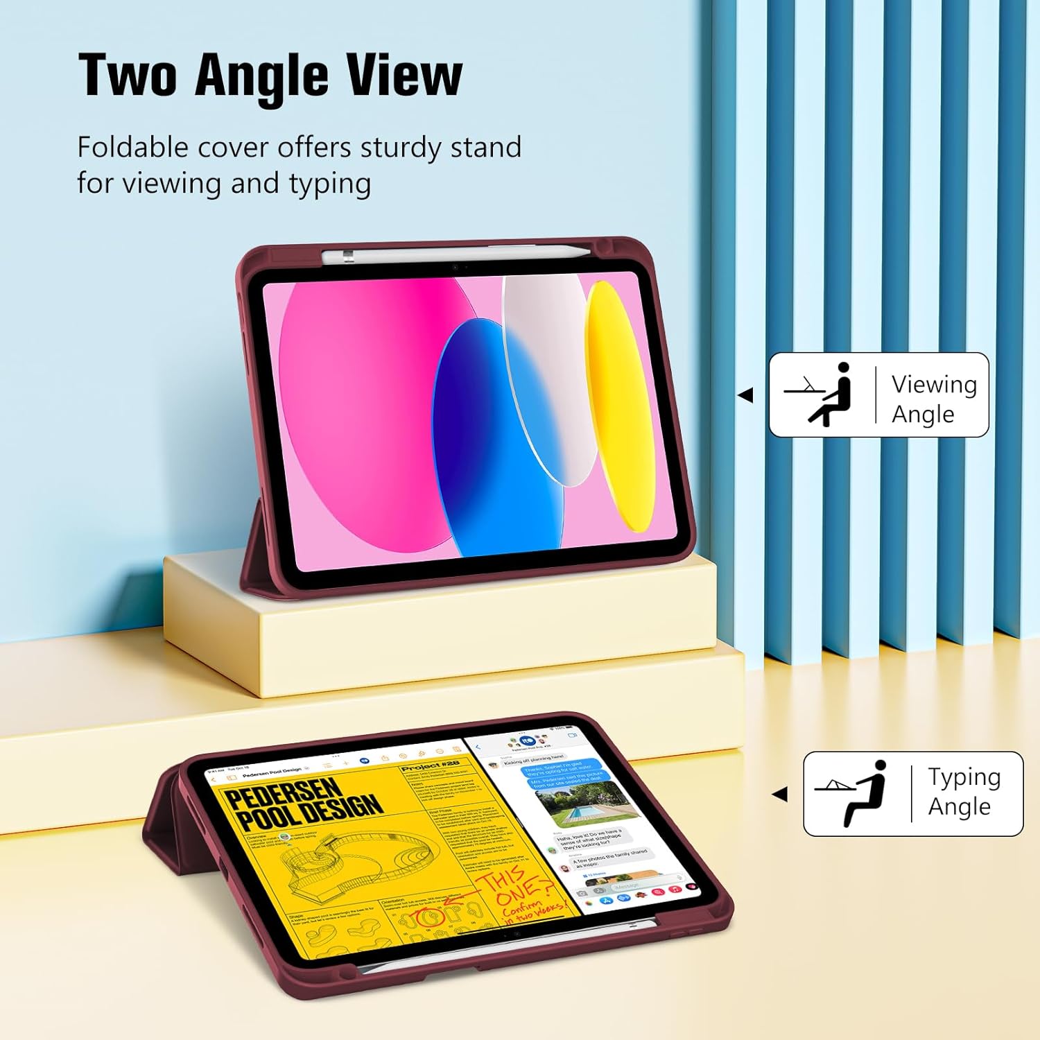 Tablet Case for iPad (A16) 11t - Pen Holder Magnetic ulasan dan harga