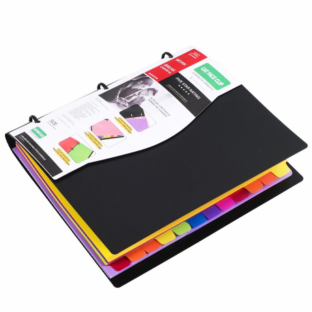 3 Ring Loose-leaf File Folder  - Document Scanner Portable ulasan dan harga