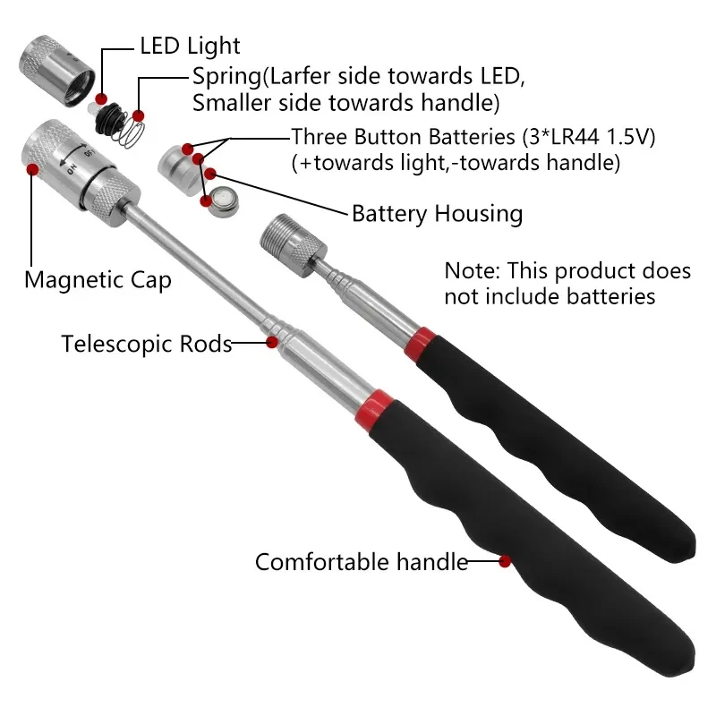 Telescopic Magnetic Pen Extend - Pen Holder Magnetic ulasan dan harga