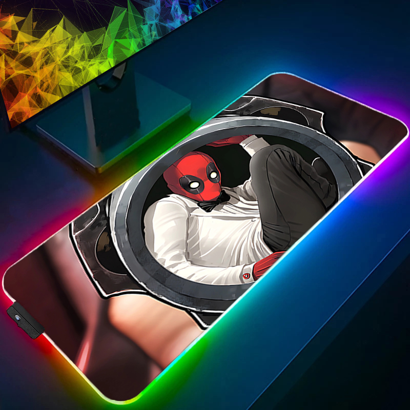 LED Mouse Pad Gaming Backlight - Tech Accessories Pc ulasan dan harga