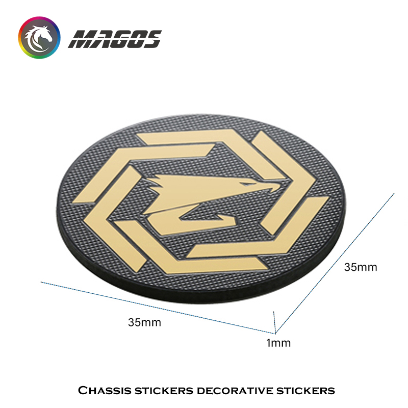 Computer Case Fan Metal Sticke - Tech Accessories Pc ulasan dan harga