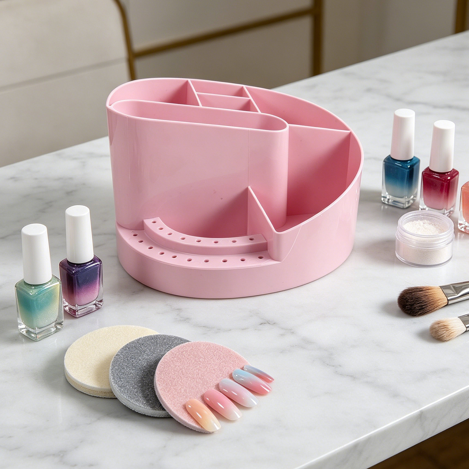 Nail Organizer Storage Box 7 C - Tech Accessories Case ulasan dan harga