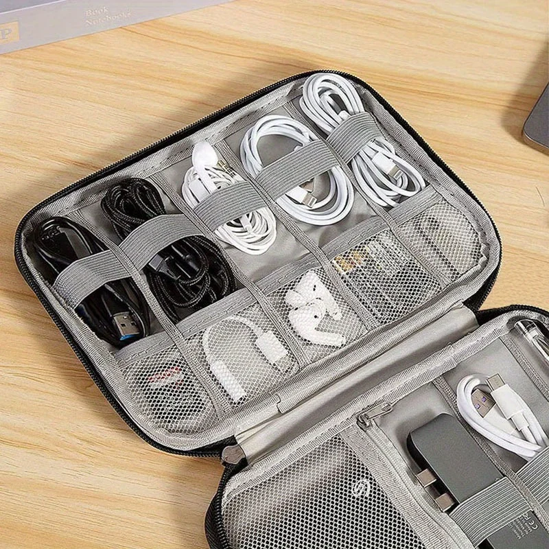 1 Pack Portable Electronic Acc - Tech Accessories Travel Case ulasan dan harga
