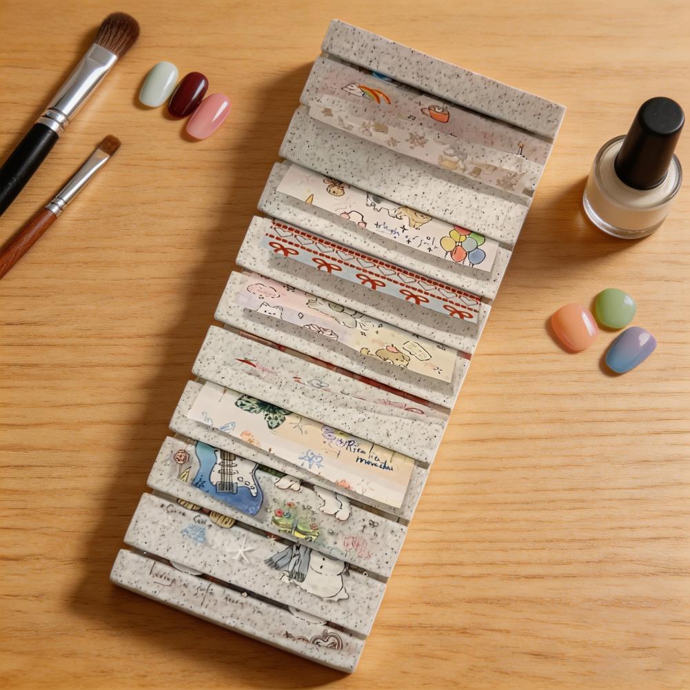 10 Slots Portable Nail Art Tra - Tech Accessories Travel Case ulasan dan harga