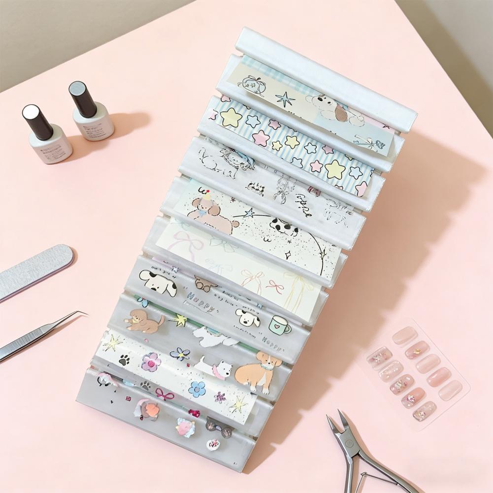 10 Slots Portable Nail Art Tra - Tech Accessories Travel Case ulasan dan harga