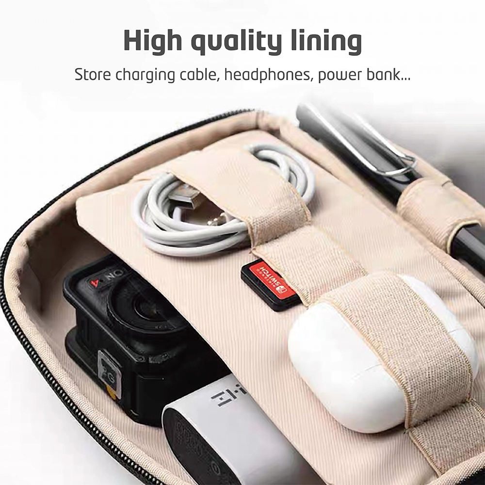 Large Capacity Tech Organizer  - Tech Accessories Travel Case ulasan dan harga