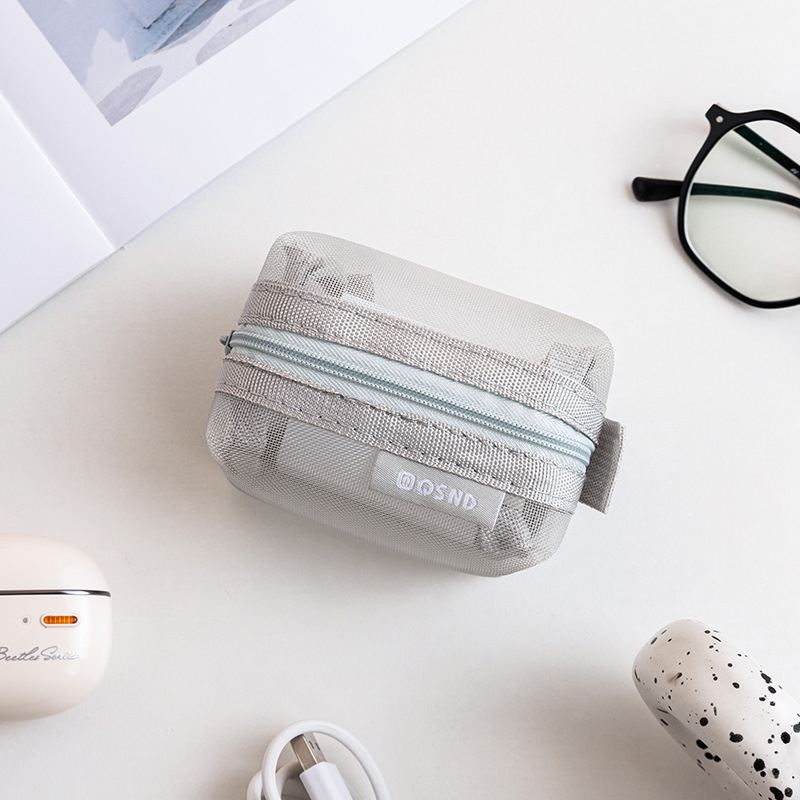 Gray Mesh Organizer Bags – for - Tech Accessories Case ulasan dan harga