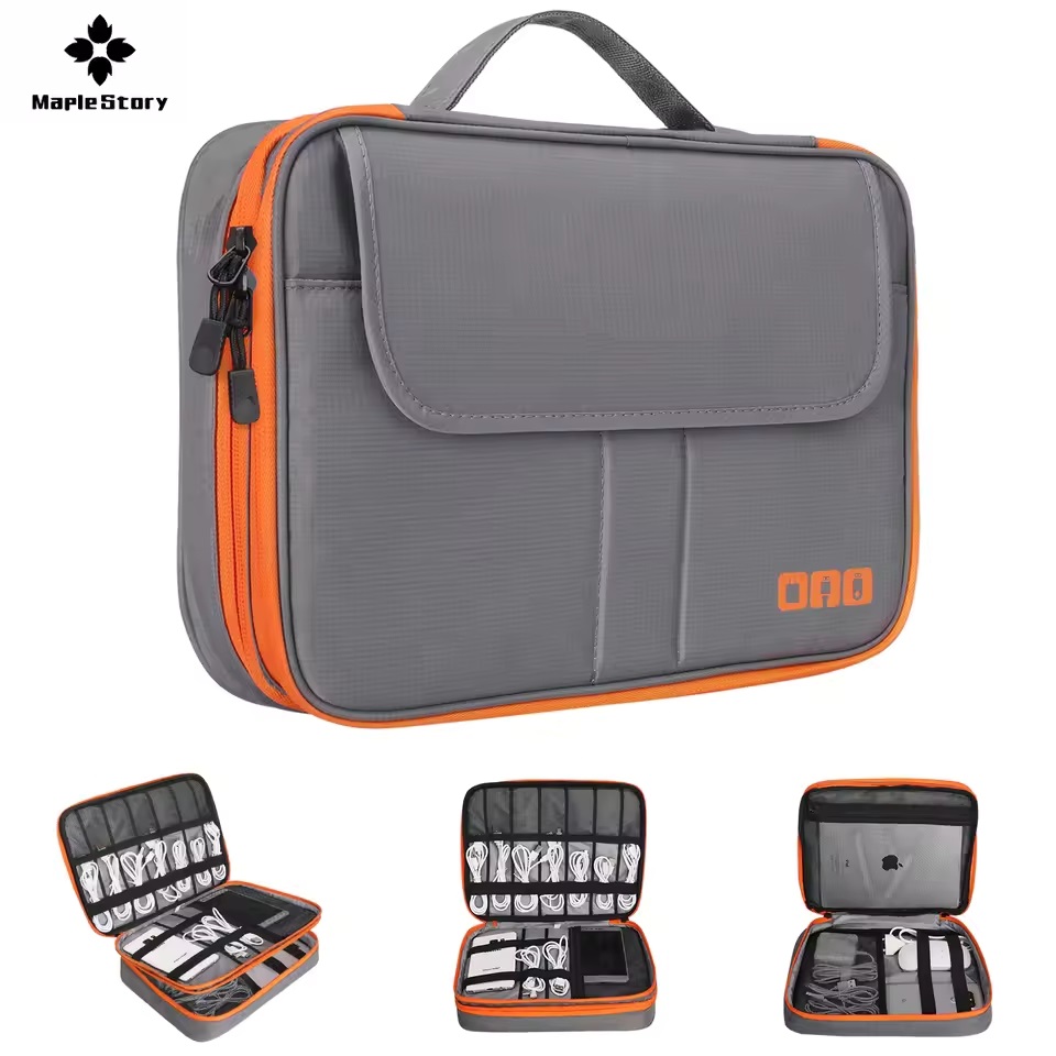 Travel Double Layer Digital St - Tech Accessories Case ulasan dan harga